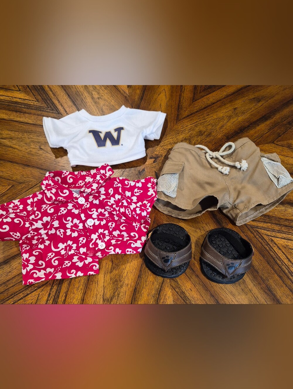 🦩 Build-A-Bear Flamingo – Outfits Included! - Picture 6 of 6